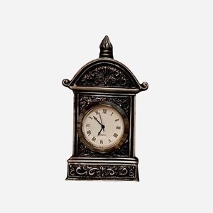 Vintage Pewter Clock